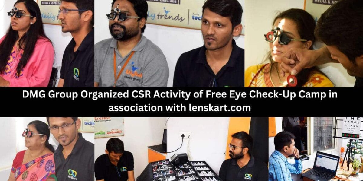 free eye checkup CSR Activity